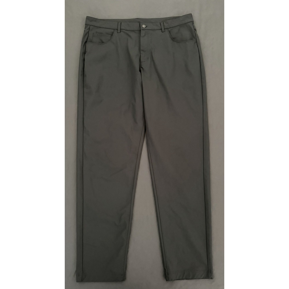 Fabletics Pants Mens Size 38 Dark Gray Performance Commuter Golf Outdoor